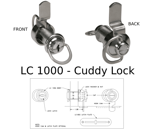 LC 1000 boat lock marine hardware