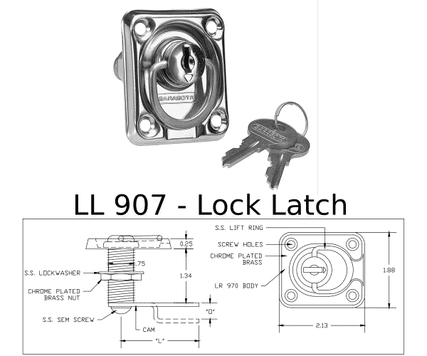 LL 907 Marine Hardware