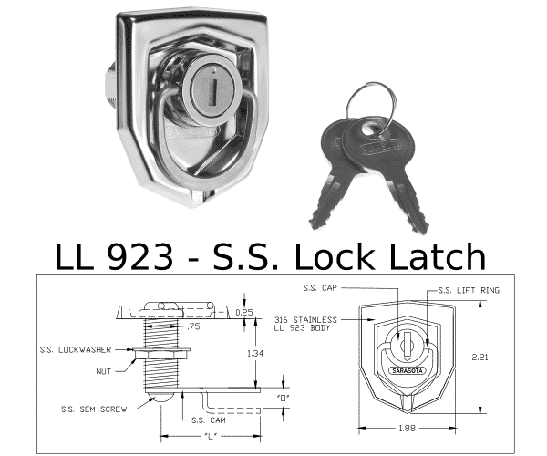 LL 923 Marine Hardware