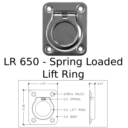 LR 650 Marine Hardware