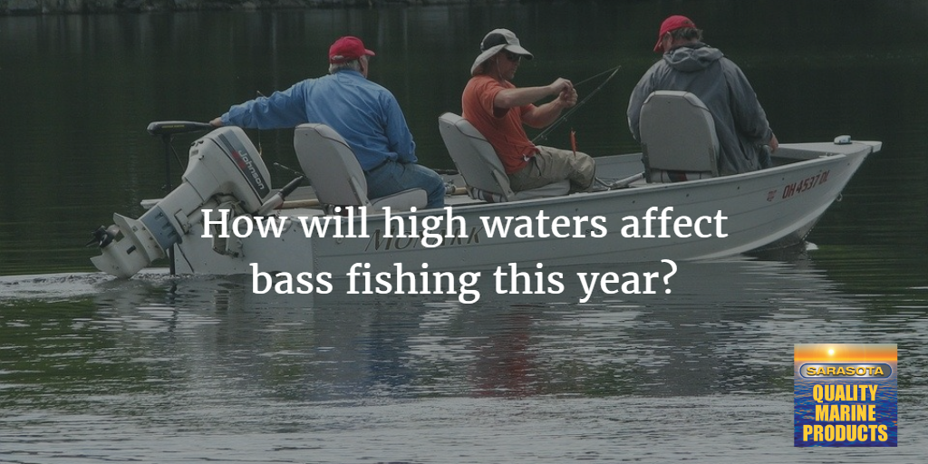 high lake water levels, bass fishing, Sarasota Quality Products