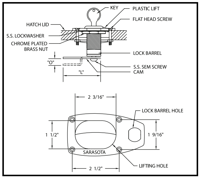 LR400-X Marine Locking Lift